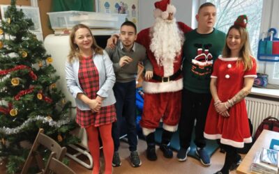 Wigilia w&nbsp;klasie 1/3A SPdP